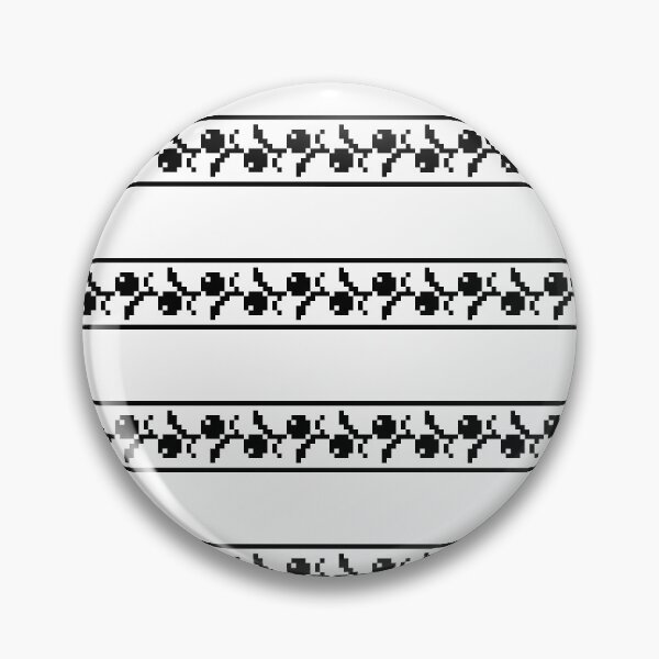 Item preview, Black Slavic, folk pattern designed and sold by PolishArtist.