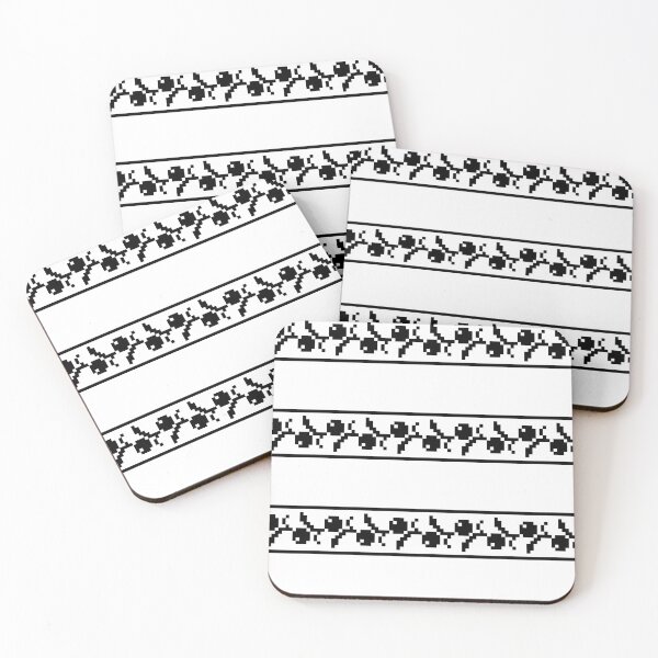 Item preview, Black Slavic, folk pattern designed and sold by PolishArtist.