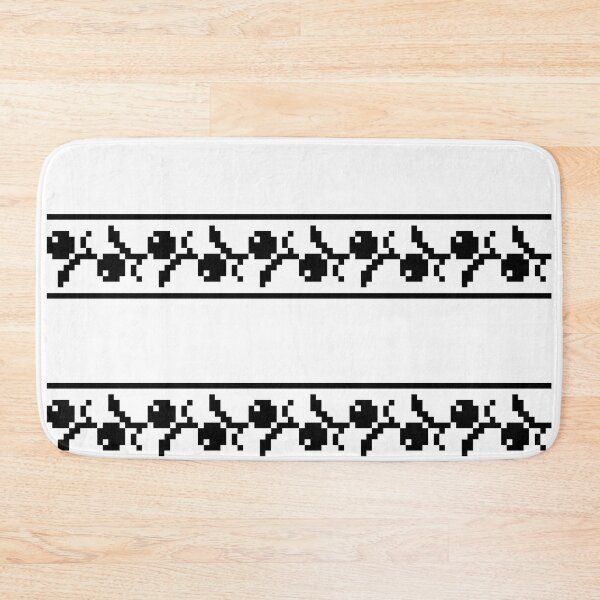 Item preview, Black Slavic, folk pattern designed and sold by PolishArtist.