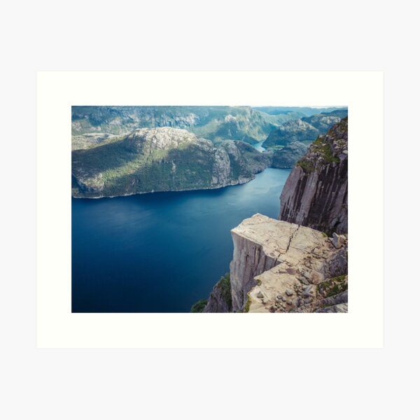 Preikestolen (Pulpit Rock), Norway Art Print