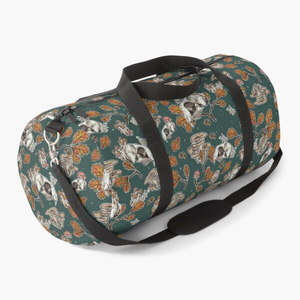 Item preview, Cat Skull Maxilla | Botanical Nature Pattern | Cat Skull Pattern (teal) designed and sold by Karli Mogen.