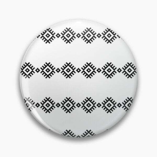 Item preview, Black Slavic, folk pattern designed and sold by PolishArtist.