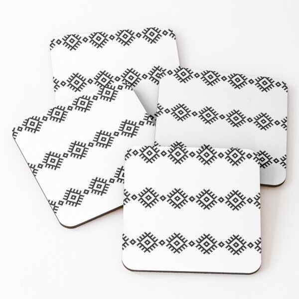 Item preview, Black Slavic, folk pattern designed and sold by PolishArtist.