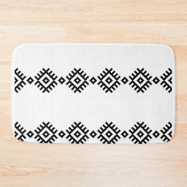 Item preview, Black Slavic, folk pattern designed and sold by PolishArtist.
