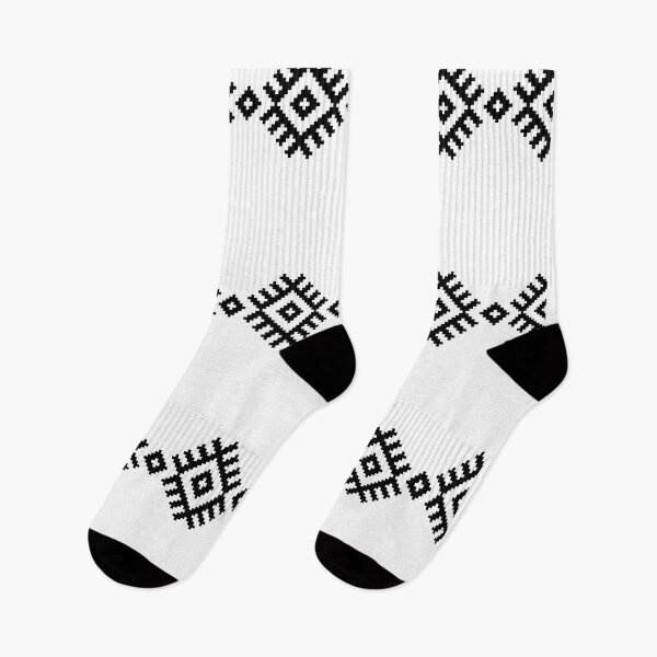 Item preview, Black Slavic, folk pattern designed and sold by PolishArtist.