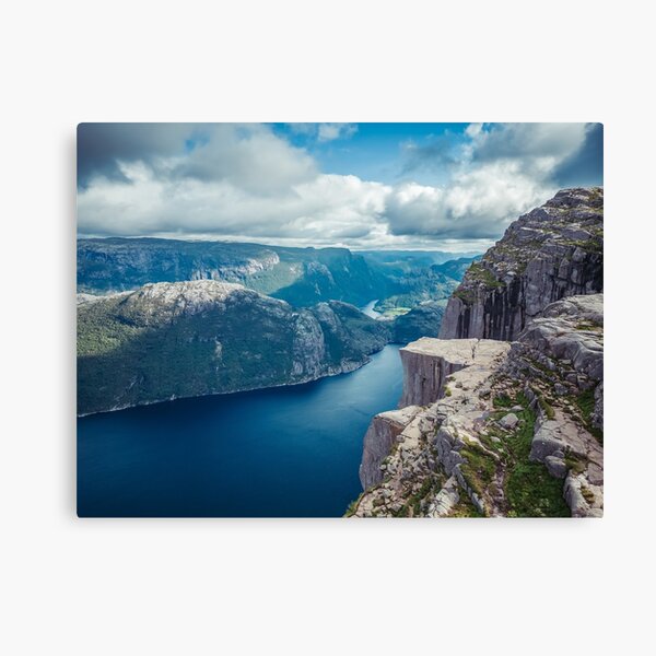 Preikestolen (Pulpit Rock), Norway Canvas Print