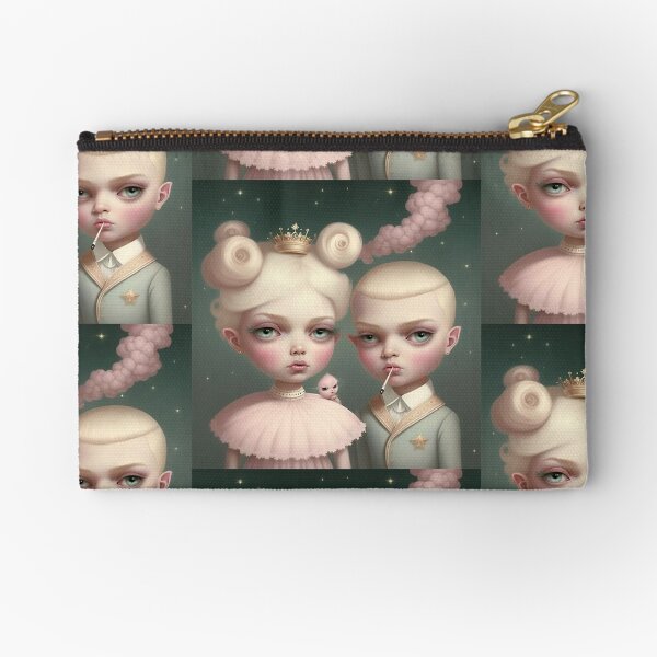 Bad boy and the Queen Zipper Pouch
