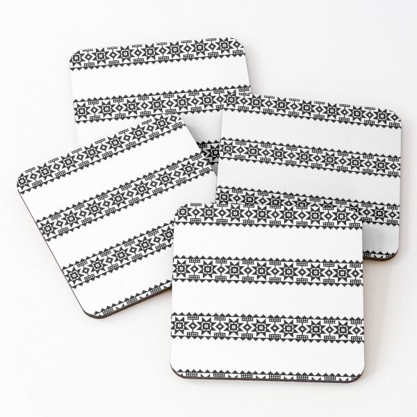 Item preview, Black Slavic, folk pattern designed and sold by PolishArtist.