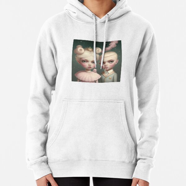 Bad boy and the Queen  Pullover Hoodie