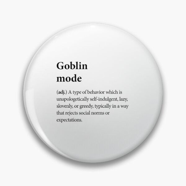Item preview, Goblin Mode designed and sold by WildFuzz.