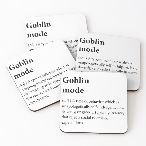 Item preview, Goblin Mode designed and sold by WildFuzz.