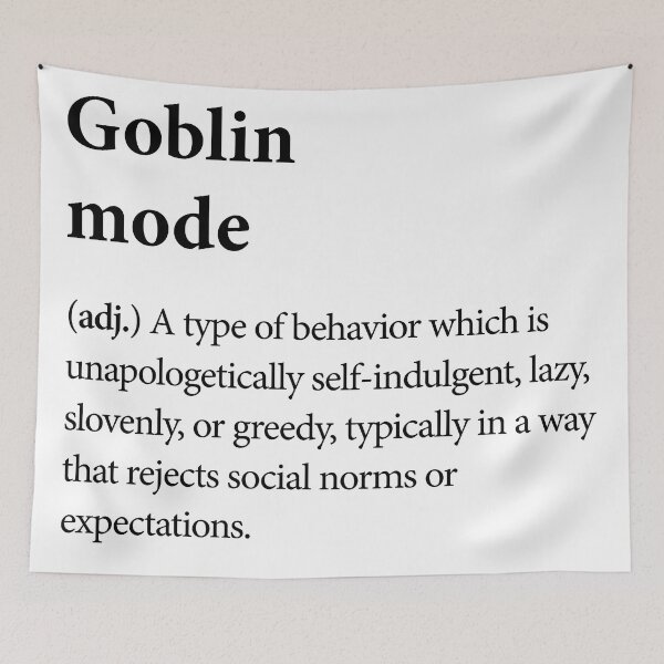 Item preview, Goblin Mode designed and sold by WildFuzz.
