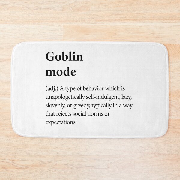 Item preview, Goblin Mode designed and sold by WildFuzz.