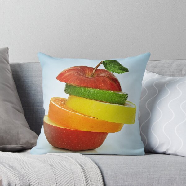 Aperçu de l'œuvre Une pile de tranches de fruits colorés créée et vendue par Pattern1design.