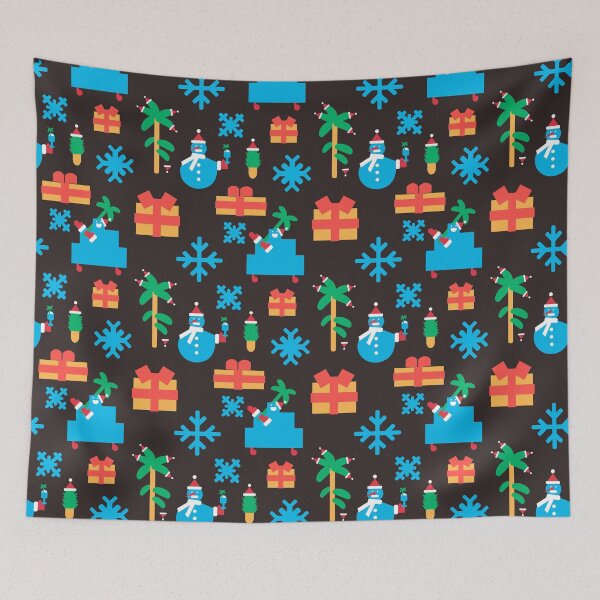 Item preview, seamless christmas vector pattern with snowmens designed and sold by iceang shop.