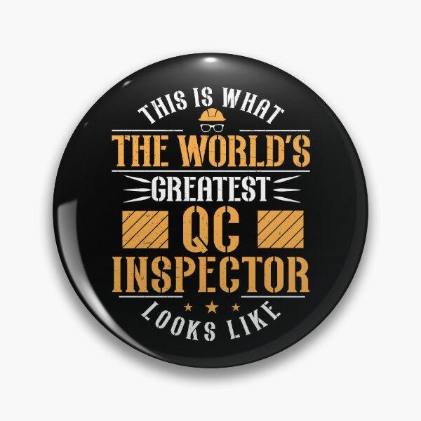 Item preview, This Is What The World's Greatest QC Inspector Looks Like designed and sold by StrongShirts.