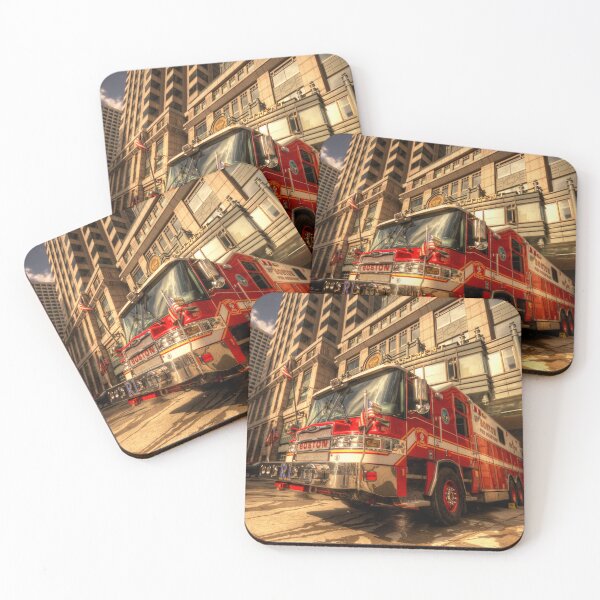 Item preview, Boston Fire Truck  designed and sold by hawkie.