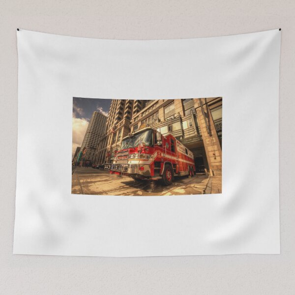 Item preview, Boston Fire Truck  designed and sold by hawkie.