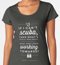 The Office - Creed Bratton If I Can't Scuba Women's Premium T-Shirt