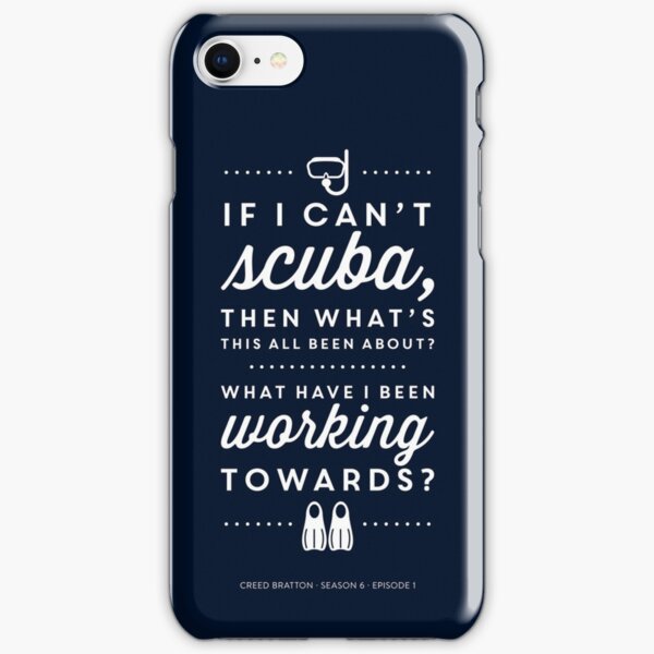 The Office - Creed Bratton If I Can't Scuba iPhone Snap Case
