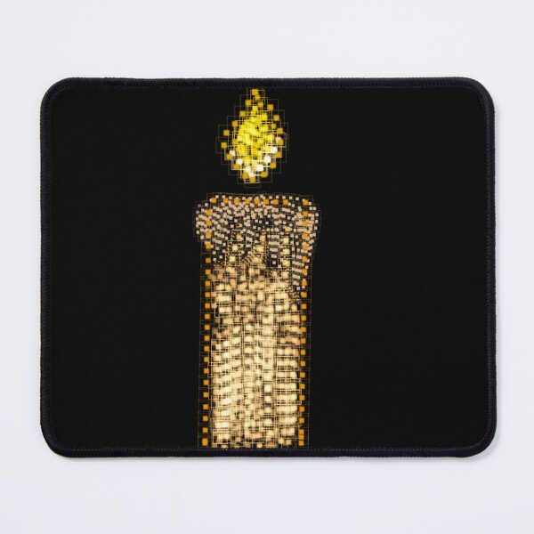 Item preview, 8-Bit Neon Candle - Christmas designed and sold by jolabrese.