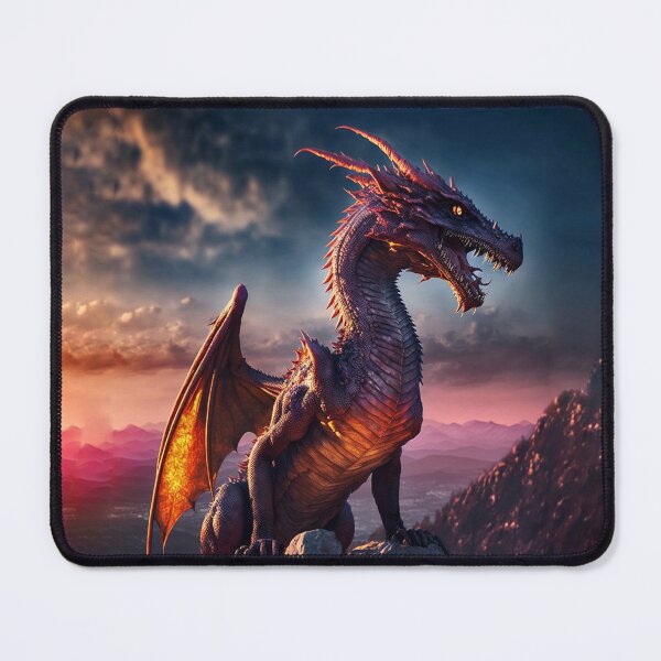 Item preview, Giant Dragon on Mountain designed and sold by Johnny Furlotte.