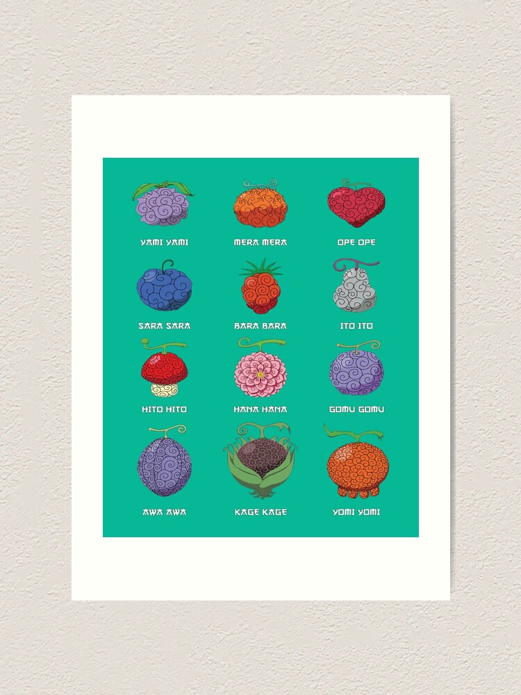 Ito Ito No Mi Devil Fruit  Art Print for Sale by SimplyNewDesign