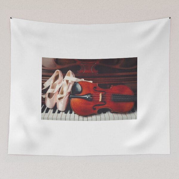 Item preview, Old Pointe Slippers With Violin designed and sold by Garry Gay.
