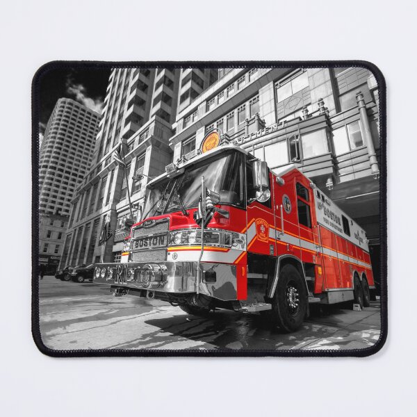 Item preview,  Boston Fire Truck  designed and sold by hawkie.
