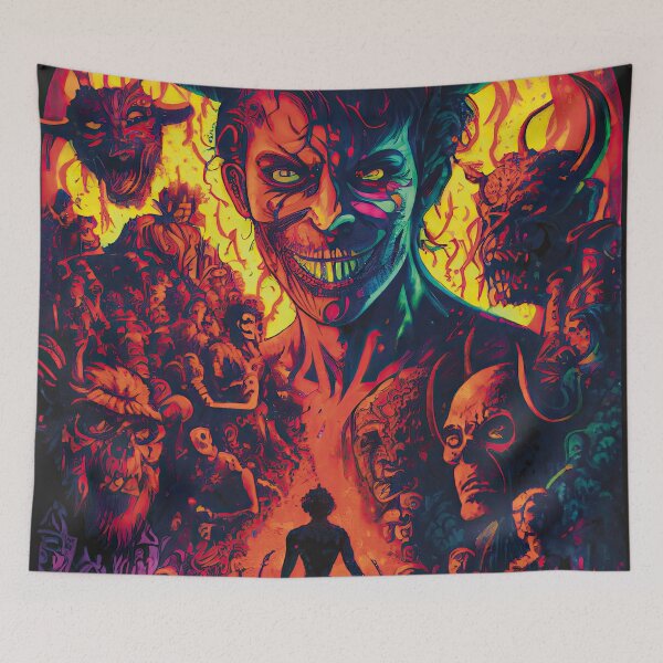 Item preview, Hellscape (Variation 2) designed and sold by OccultDreams.