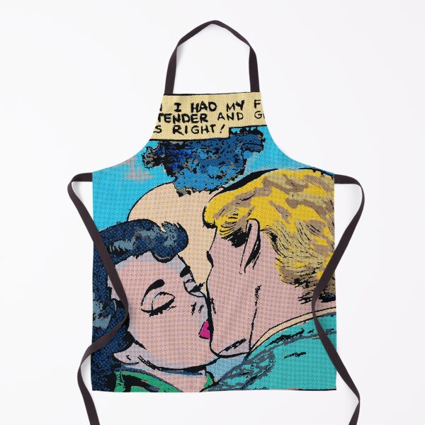 Item preview, Tender kiss | Vintage girl | Old comics| Pop-art aesthetics designed and sold by spinolator.