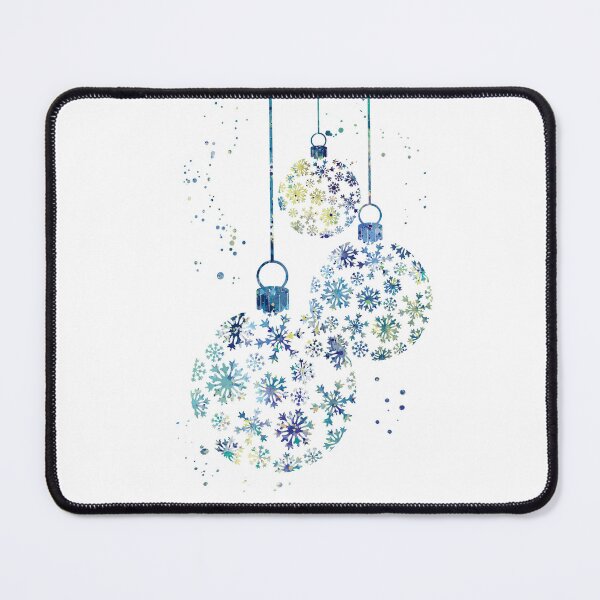 Item preview, Christmas Snow Pattern Ornaments designed and sold by EvasDreams.