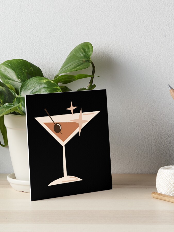 Espresso martini glass Postcard for Sale by morganbethdraws