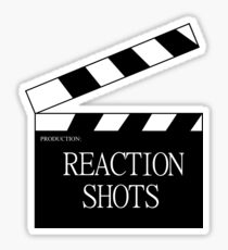 Reaction Shots Sticker