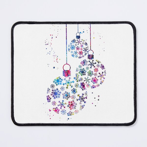 Item preview, Christmas Snow Pattern Ornaments designed and sold by EvasDreams.