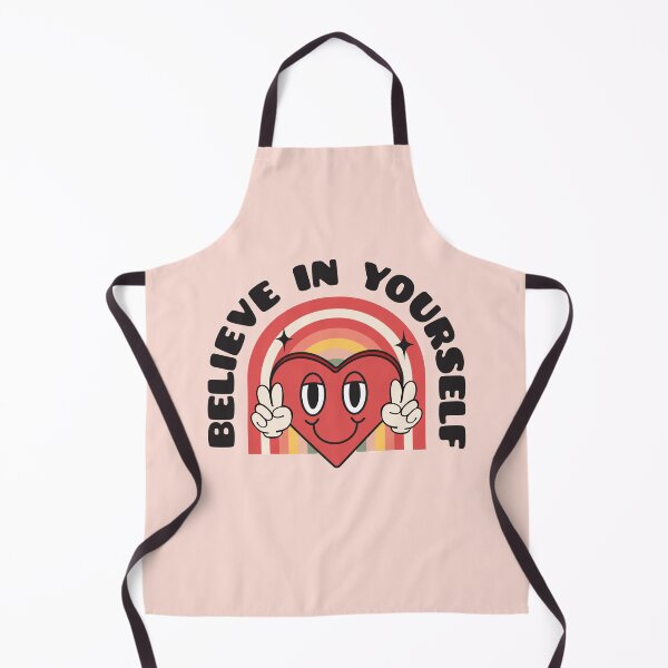 Item preview, Believe in Yourself Groovy Heart and Rainbow designed and sold by bolimj.
