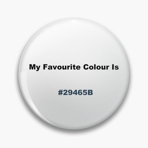 Item preview, My Favourite Colour Is #29465B designed and sold by kiippers.