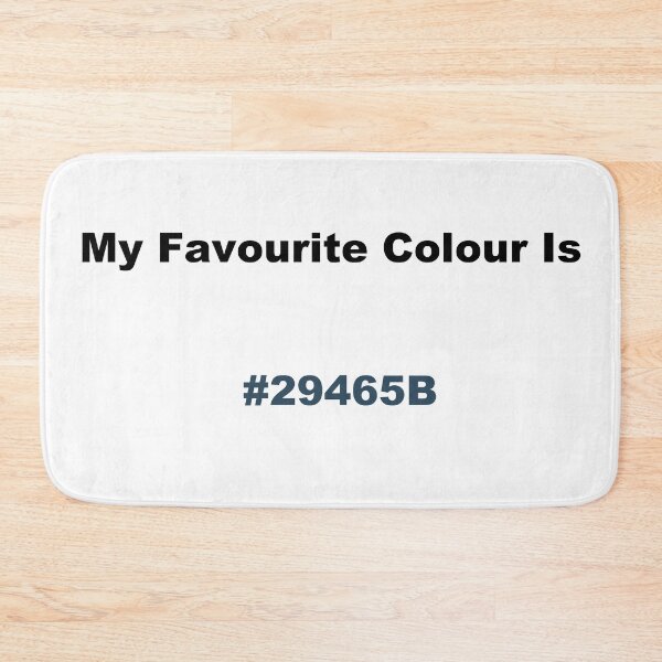 Item preview, My Favourite Colour Is #29465B designed and sold by kiippers.