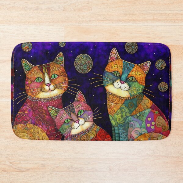 Item preview, Happy Friendly Colorful Cats 9 designed and sold by Juliascutecornr.