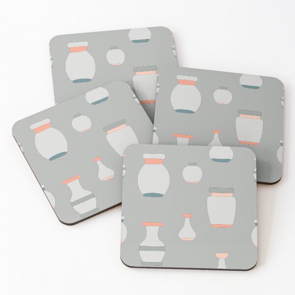 Item preview, Pottery Motif • Grey Background designed and sold by Joseph Bangsund.