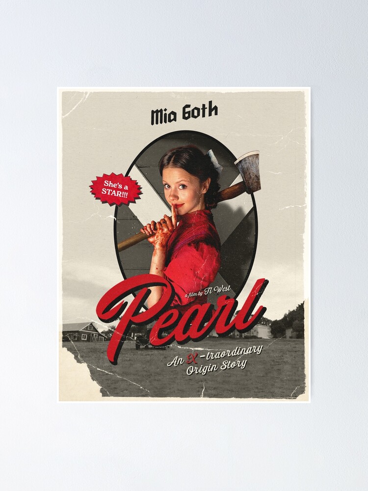 Pearl Movie A24 B&W