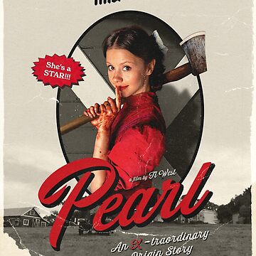 A24公式 パール Pearl シルクスクリーン ポスター A24公式 パール Pearl シルクスクリーン ポスター Pearl パール
