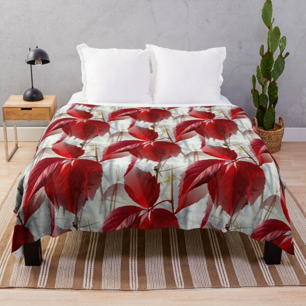 Item preview, Red leaves wild vine designed and sold by AdioraStore.