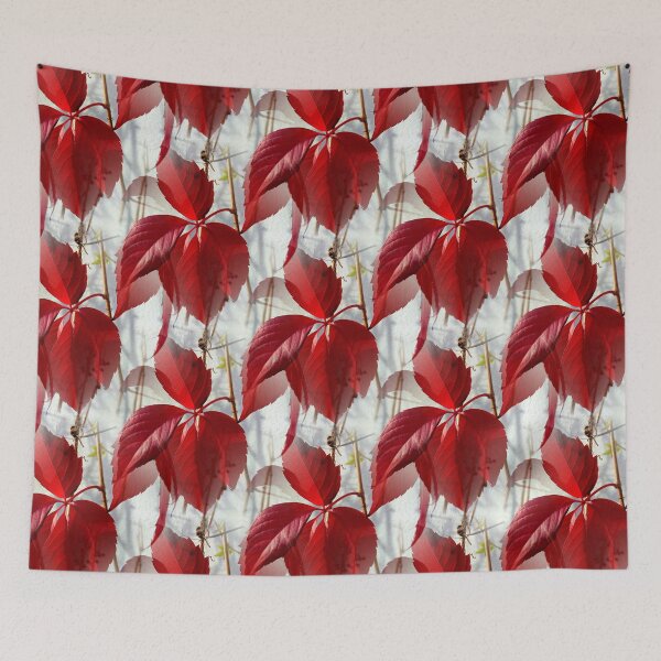 Item preview, Red leaves wild vine designed and sold by AdioraStore.