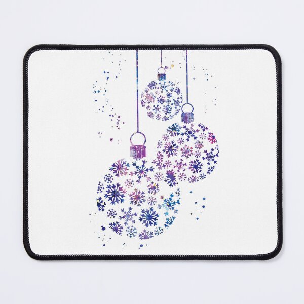 Item preview, Christmas Snow Pattern Ornaments designed and sold by EvasDreams.