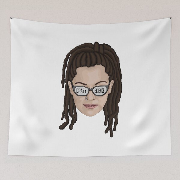 Item preview, Pixel Cosima "Crazy science" Orphan black  designed and sold by Gulldio.
