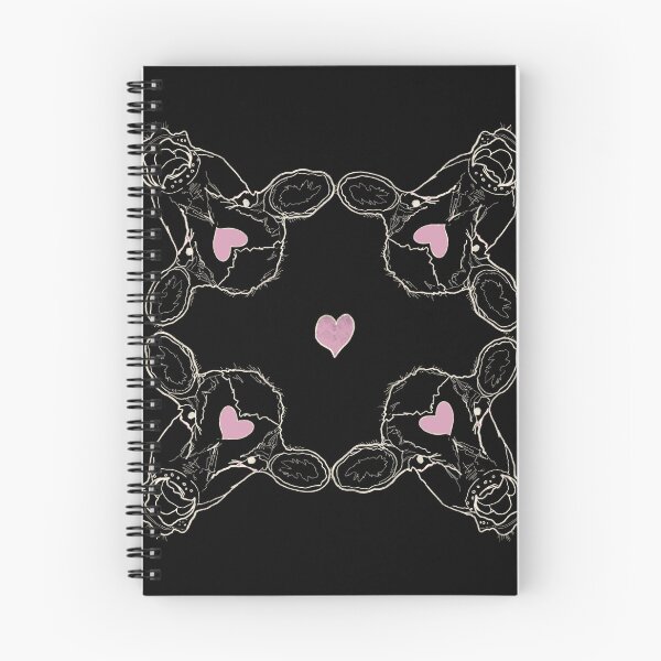 Item preview, Cows Pink Hearts Pattern Cows love Humans designed and sold by Svetlana  Horvat.