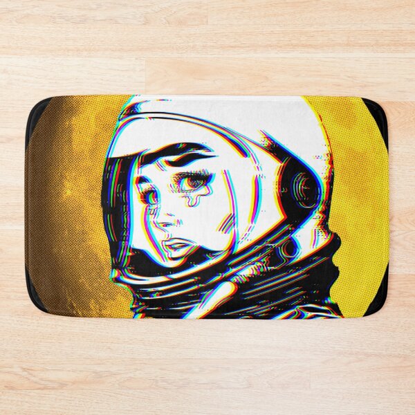 Item preview, Crying Astronaut | Duotone Moon Glitch aesthetics  designed and sold by spinolator.