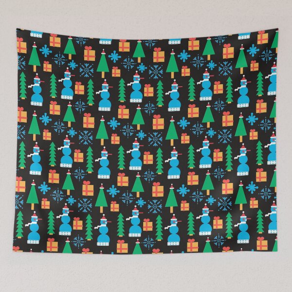 Item preview, seamless christmas vector pattern with snowmen designed and sold by iceang shop.