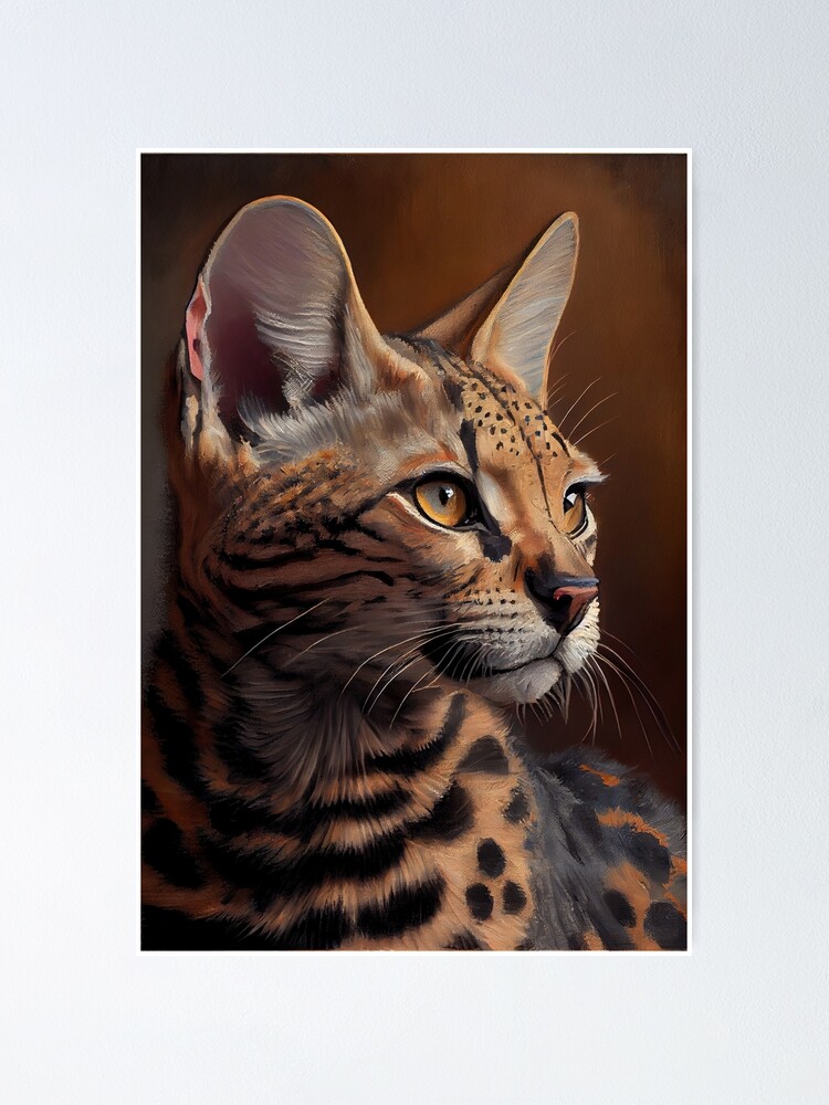 Back to school Bengal cat journal Hardcover Journal for Sale by